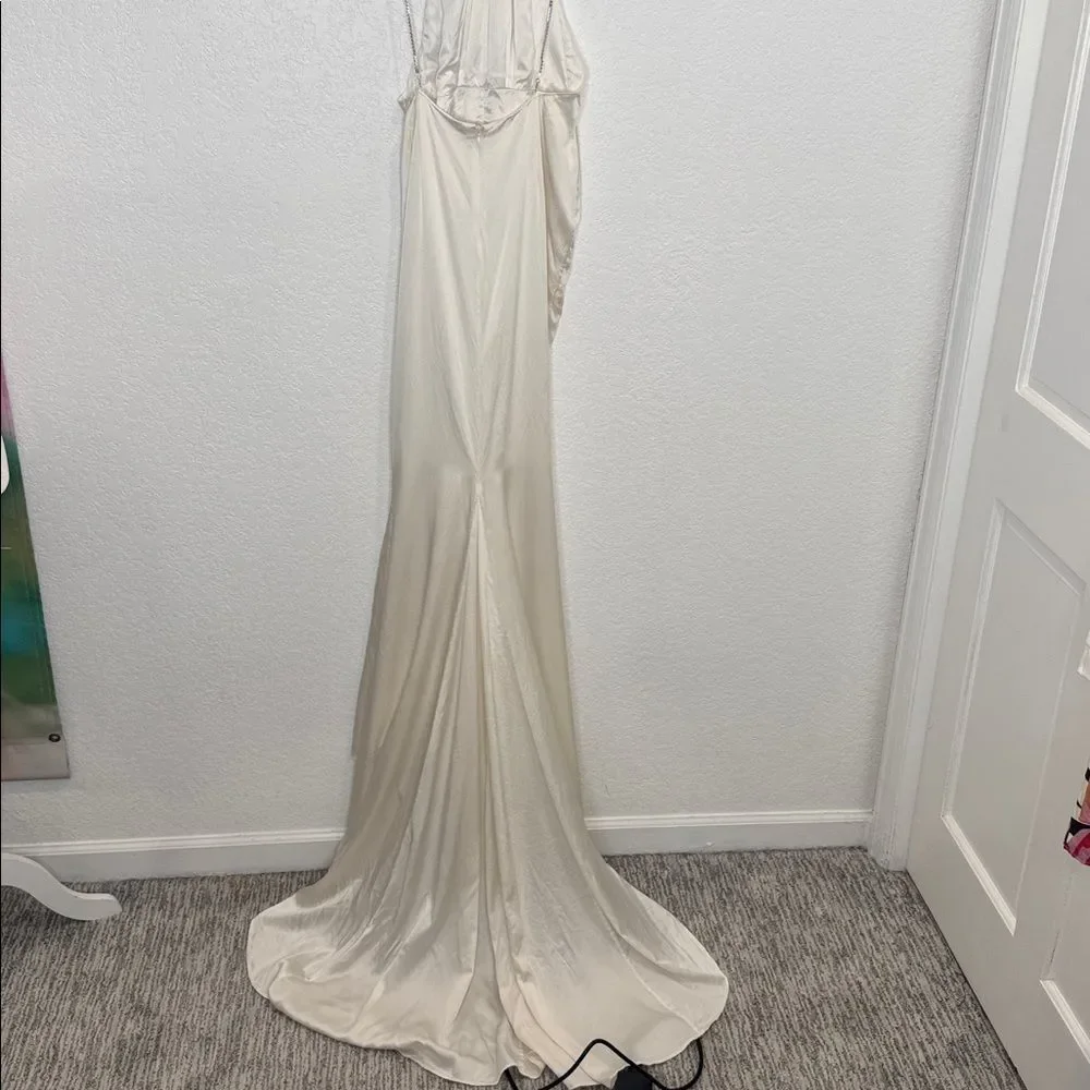 NWT Retrofete Margot Silk Maxi Dress Small Revolve - Picture 7 of 15
